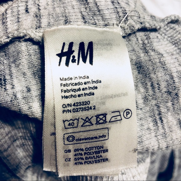 🔸🔸🔸h&m grey long sleeve crop top🔹🔹🔹🔹 - Picture 7 of 7